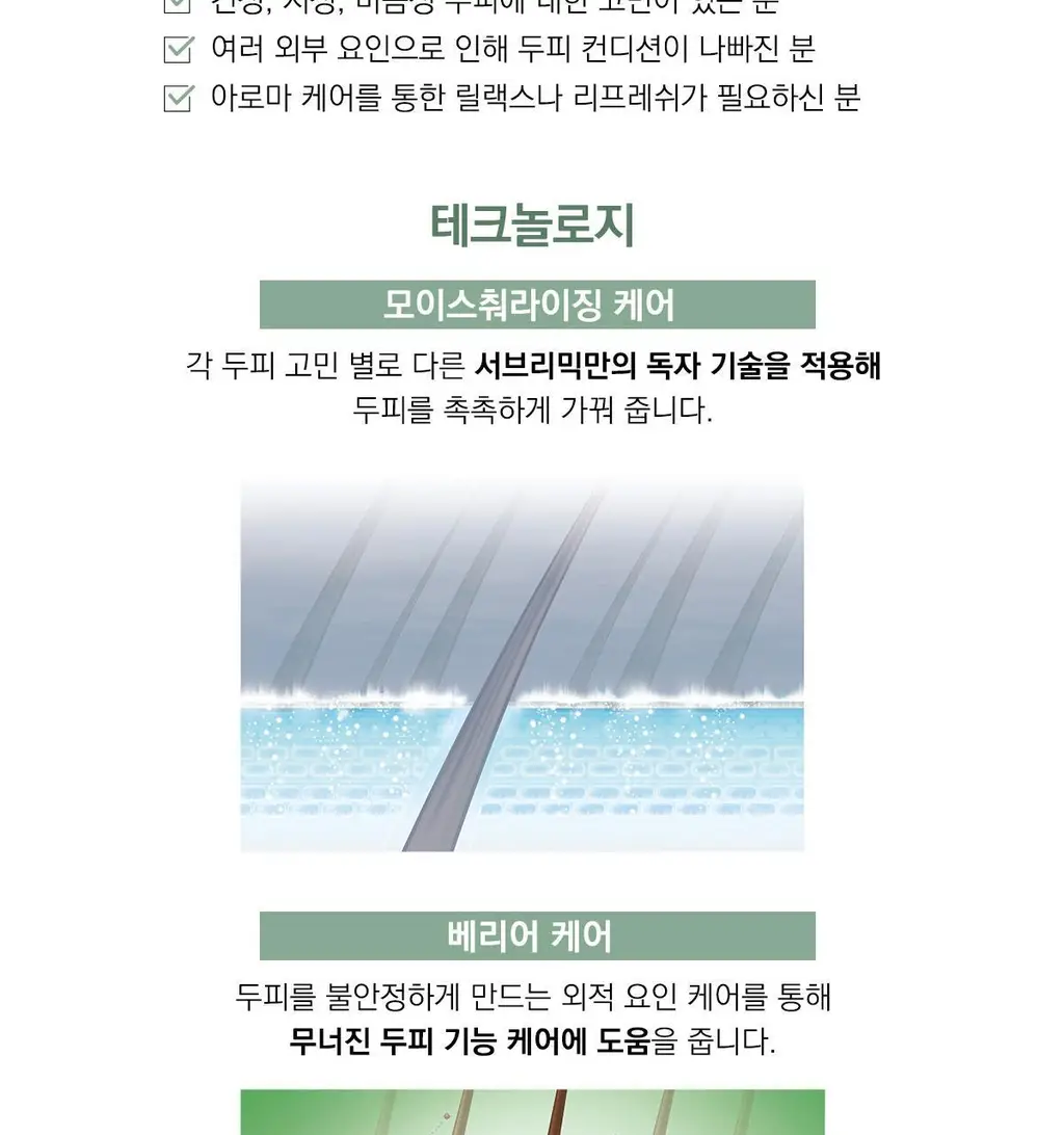 [두피케어] 시세이도 프로페셔널 서브리믹 휀테 포르테 두피 에센스 2종 택1 상세페이지 8